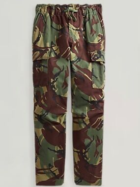 Polo Ralph Lauren Camo Cargo Pants Boys 18 Slim Fit Stretch Twill Fits Men XS- S